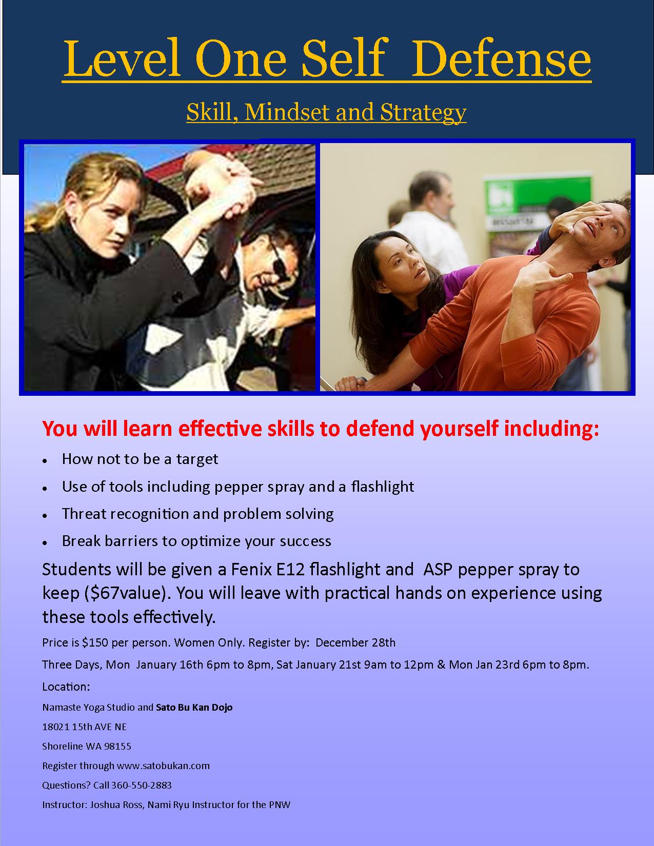 level-one-self-defense-course